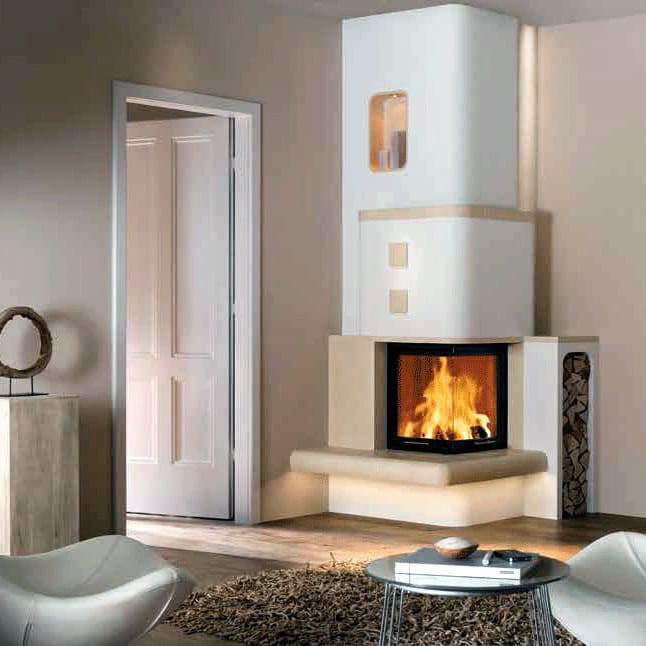 Каминная топка SPARTHERM Mini 2LRh-51 чёрный шамот 