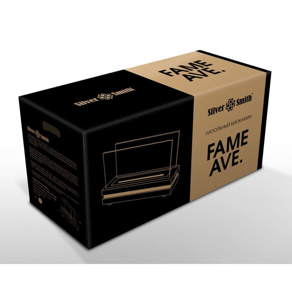 Биокамин Silver Smith FAME AVE 700 BLACK 