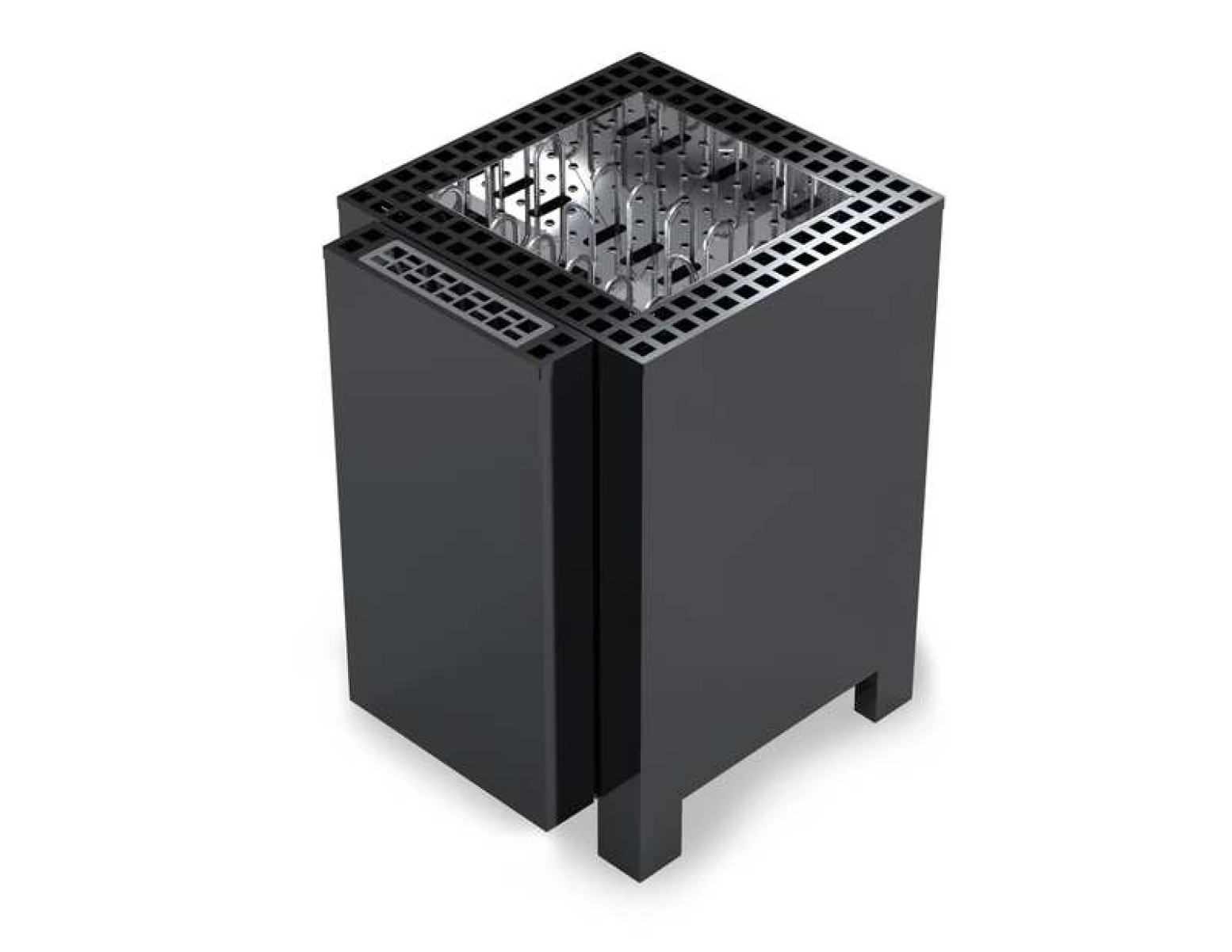 Электрическая печь EOS BlackRock 12 кВт Anthracite 
