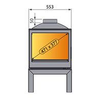 Печь LCI 5 G4 Stove (Liseo Castiron) 