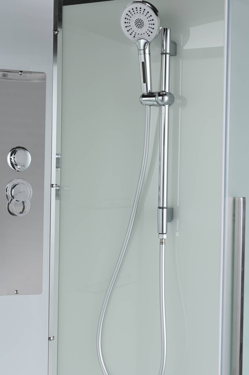Душевая кабина AvaCan EM5010N, 78167, 100 x 100 см, без крыши, поддон высокий, стекло матовое, профиль хром 