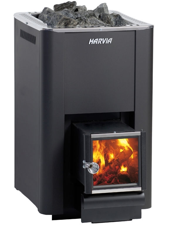 HARVIA Дровяная печь WKPR20SLM Harvia Pro 20 SL black (б.а. WK200SL) 