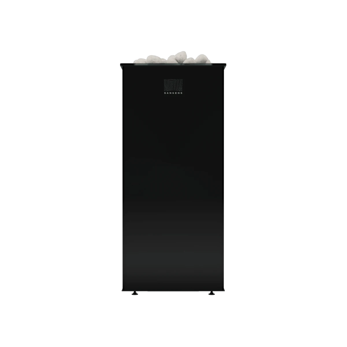 Электрическая печь для бани и сауны Sangens W12G Glass Black (Сангенс В12С Стекло черное) 