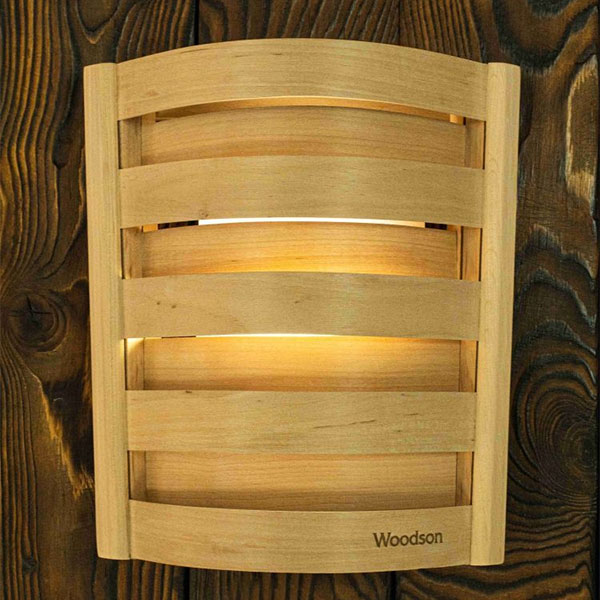 Абажур Woodson S1 угловой, ольха 