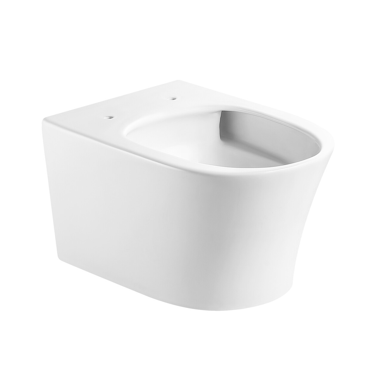 Унитаз подвесной Grossman Thin Rim GR-5604SQ (520х360х355) тонкий ободок,белый с тонкой крышкой,микролифт,смыв торнадо,1 место 
