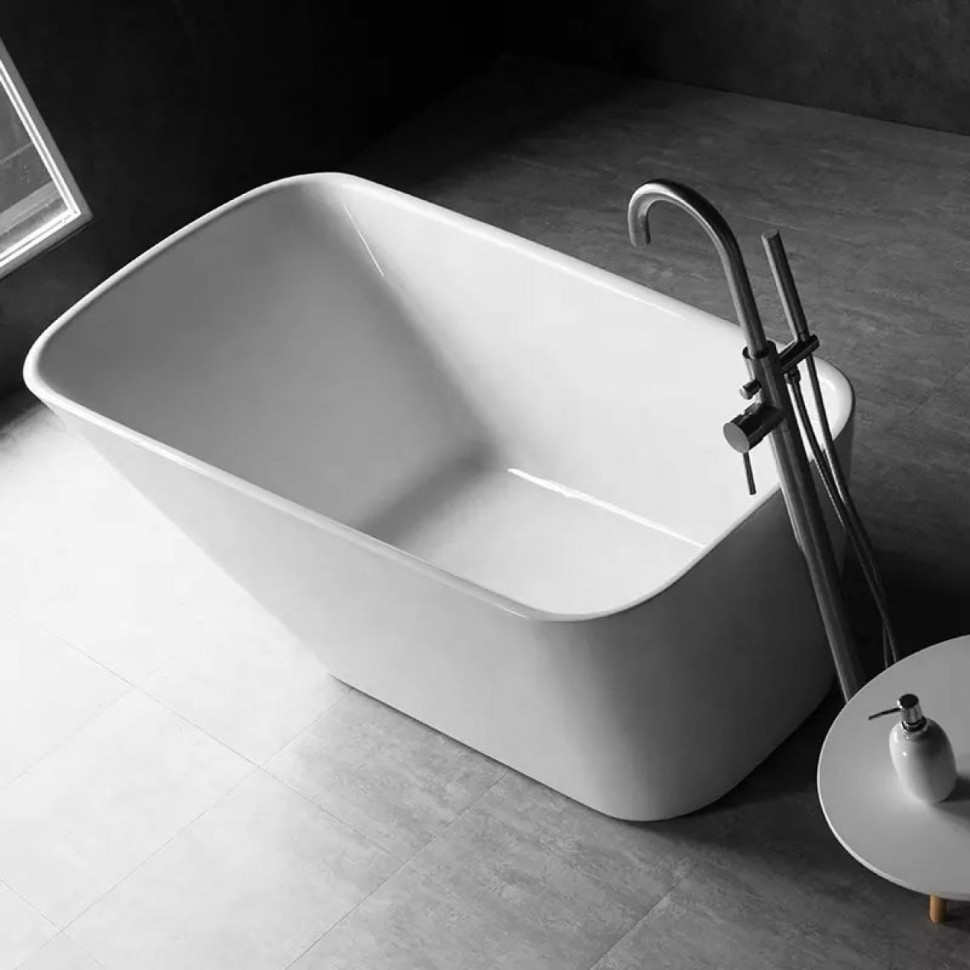 Ванна акриловая Frank F6106, 12517, 170 х 80 см, цвет белый 