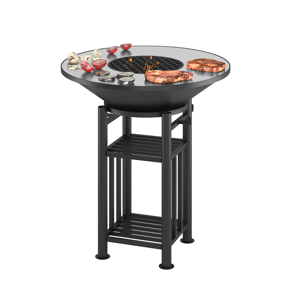 Fantastic Grill Везувий Ø 700 (чаша+подставка+плита+решетка+крышка) 