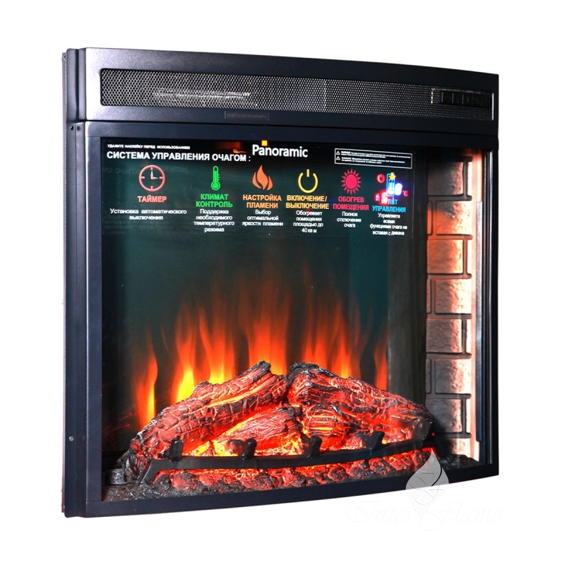 Очаг для электрокамина Inter Flame Panoramic 28 LED FX 