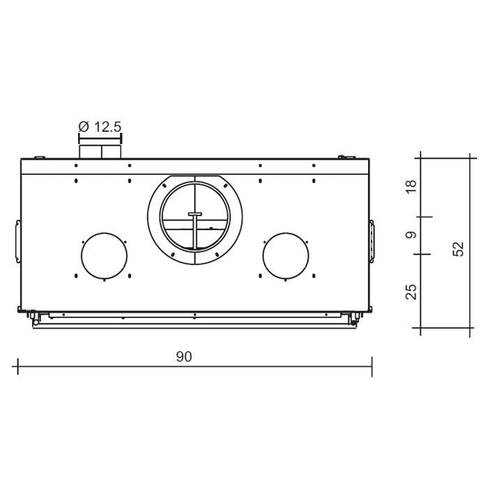 Каминная топка SCREEN 80 N (EdilKamin) 