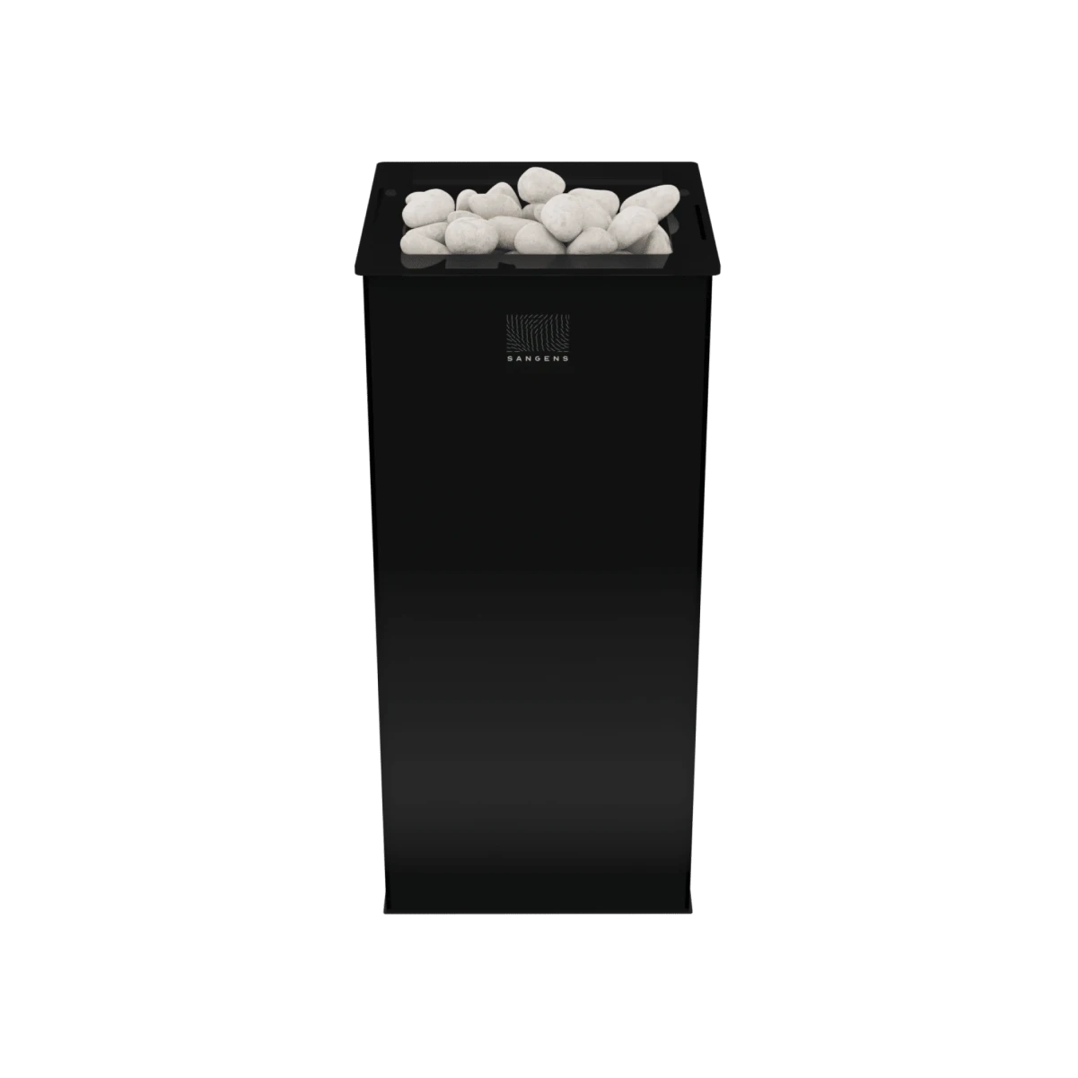 Электрическая печь для бани и сауны Sangens W12G Glass Black (Сангенс В12С Стекло черное) 