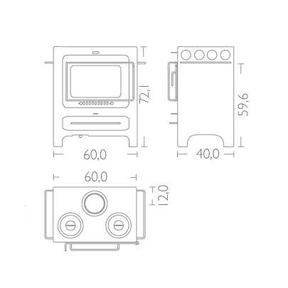 Печь HWAM Classic 4 