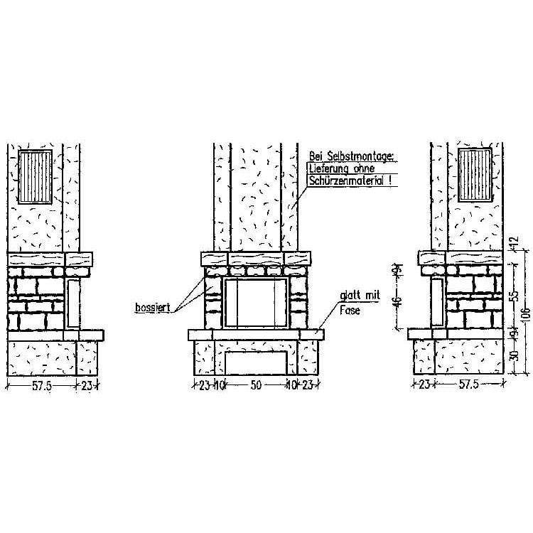 Облицовка Hark 4/18.6 B burgos iroko 