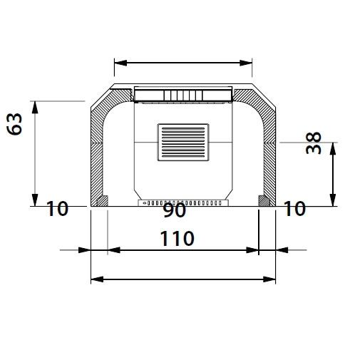 Каминная топка Palazzetti VENTILPALEX VPX 92 