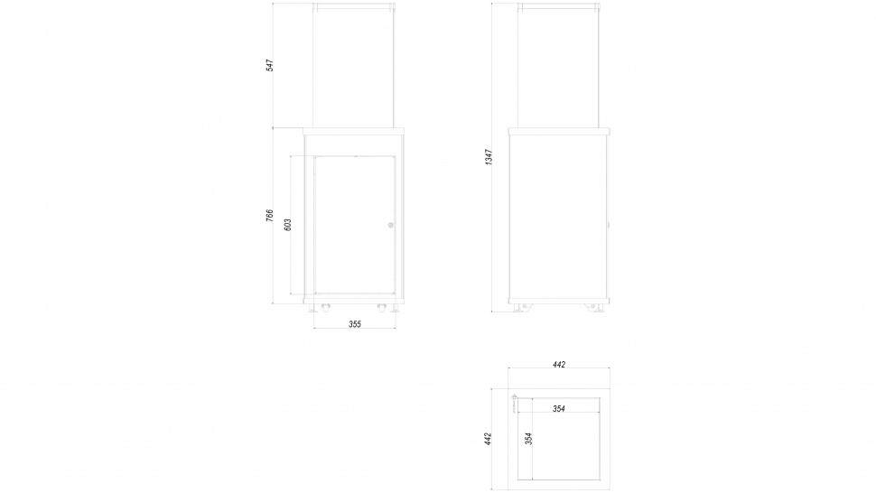 Нагреватель газовый PATIO MINI/G31/37MBAR/B - белое стекло, пульт 