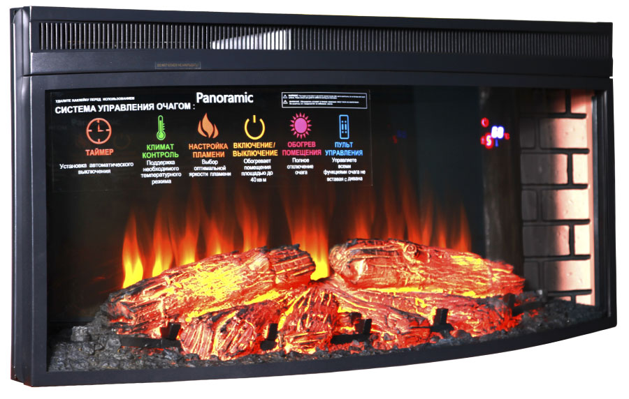 Очаг для электрокамина Inter Flame Panoramic 42 LED FX 