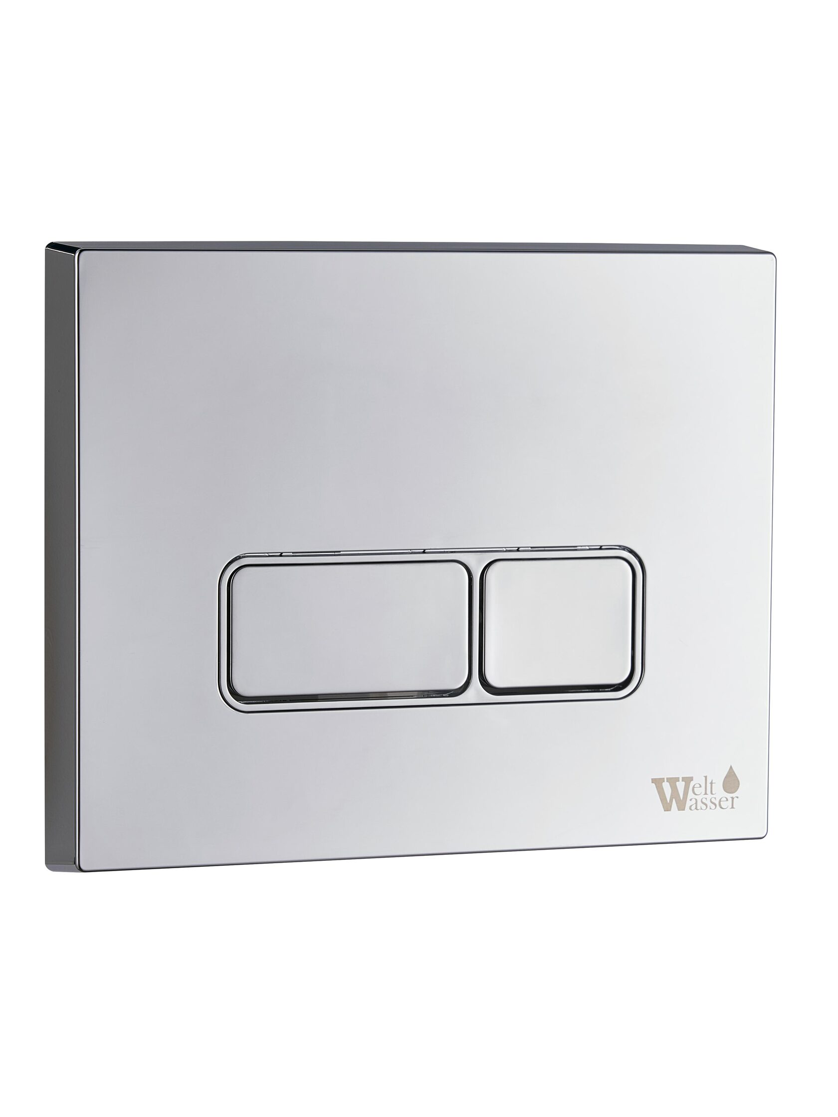 WeltWasser WW MARBERG 410 SE CR Инсталляция для унитаза. Квадратная хром кнопка. 