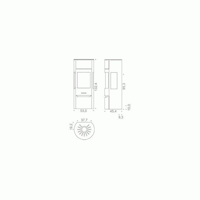 Печь WIKING Luma 5 