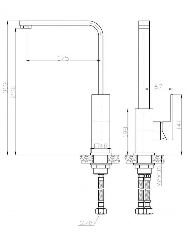 Смесители WeltWasser KASSEL 706 