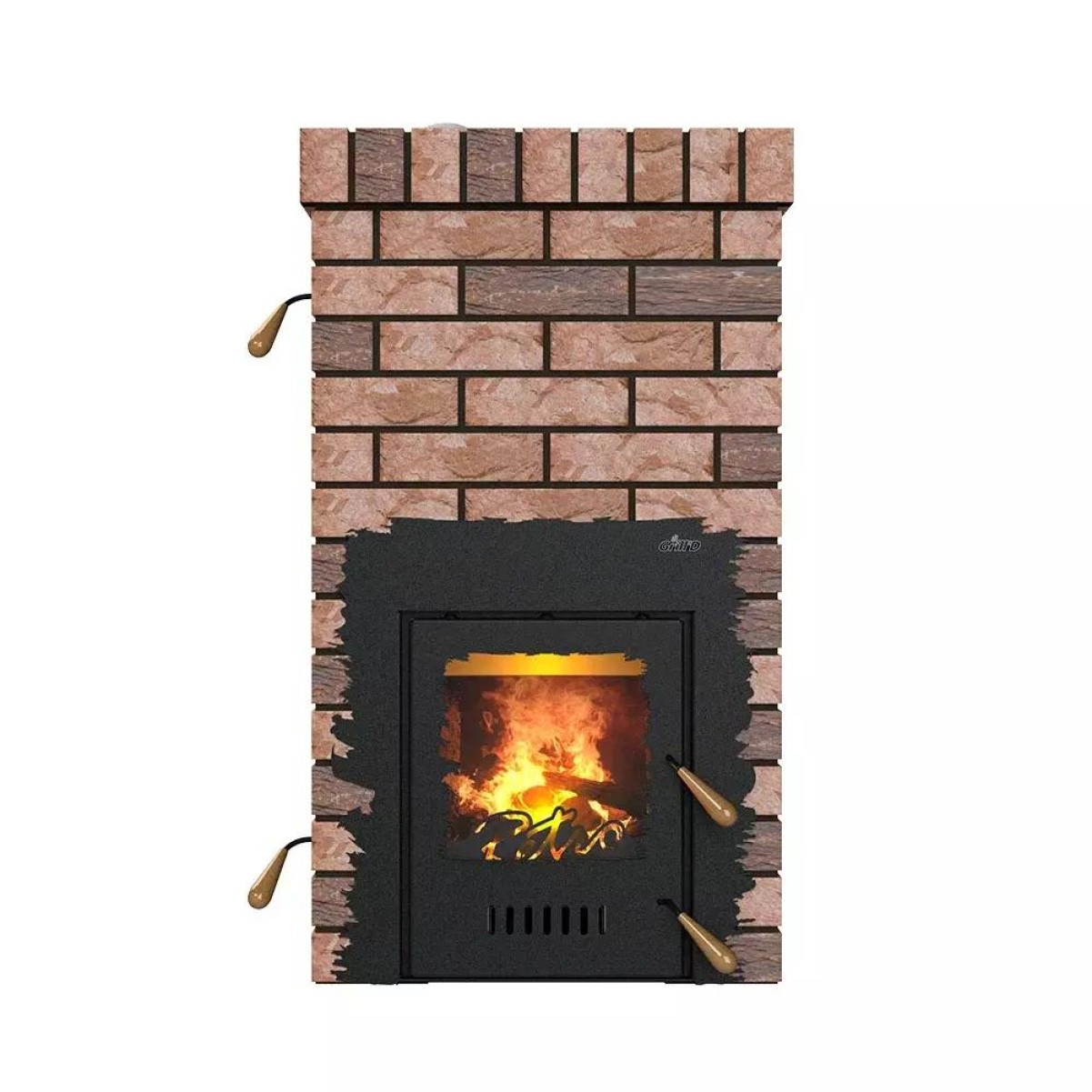 Дровяная печь для бани Grill’D Retro 500 Short Max Pro 
