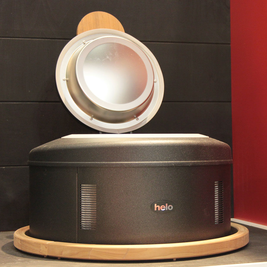 Печь для сауны Helo Rondo 960 (Встроенное управление, 9,6 кВт, 10-18 м³, 90 кг камней) 