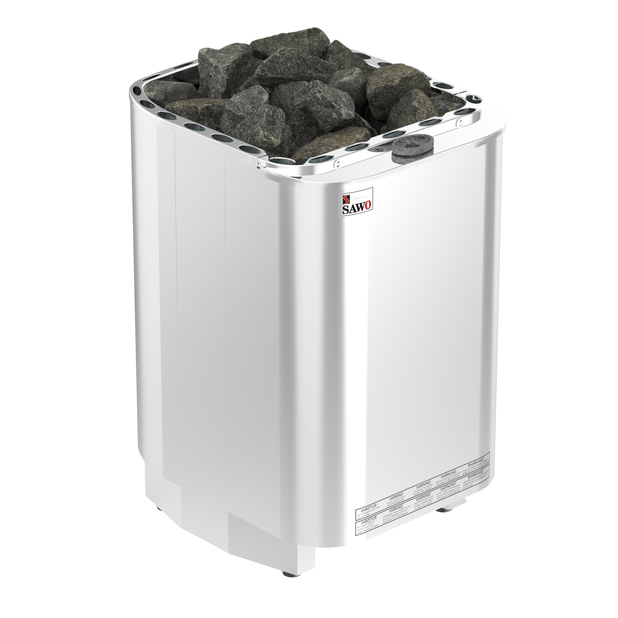 Электрическая печь SAWO SAVONIA COMBI SAVC-90NS-Z (9 кВт, с парогенератором,внутри оцинковка, снаружи нержавейка), выносной пульт (пульт и блок мощности докупаются отдельно) 