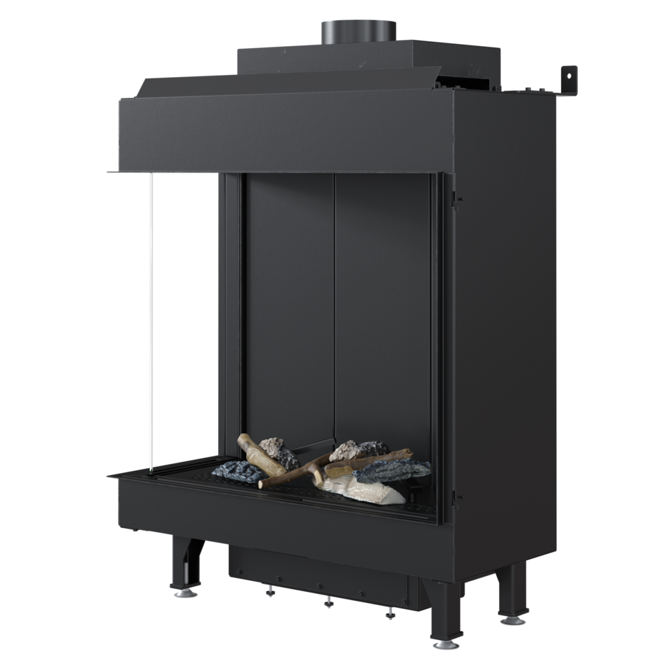 Топка газовая Kratki PRO LEO/L/76/62/G20, магистральный газ 
