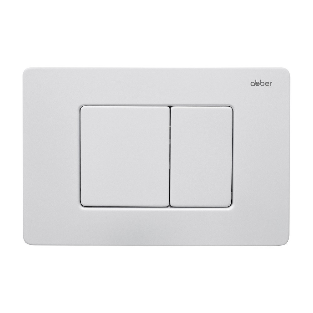Инсталляция с унитазом Abber Rechteck AC1201MB-AC0105-AC0120MW, сиденье микролифт, клавиша смыва белый матовый, черный матовый, комплект 