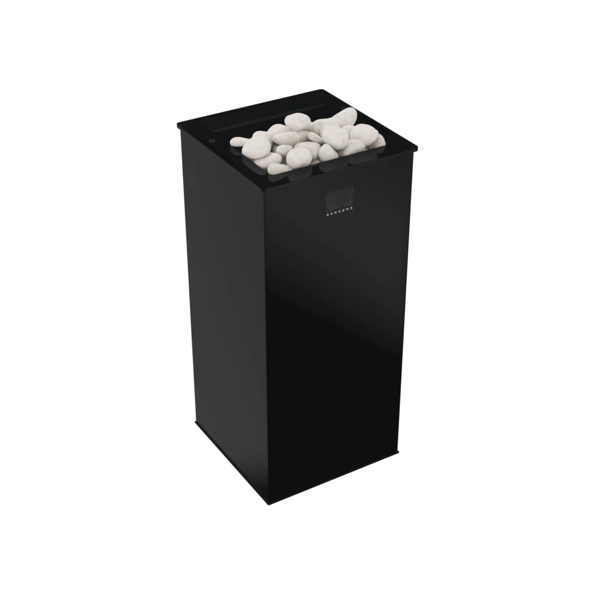 Электрическая печь для бани и сауны Sangens W12G Glass Black (Сангенс В12С Стекло черное) 