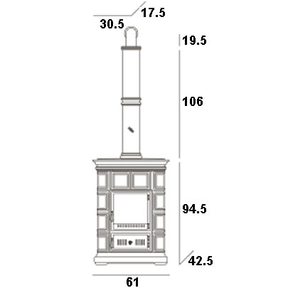 Печь MARLENE MINI E, L6 (Sergio Leoni) 