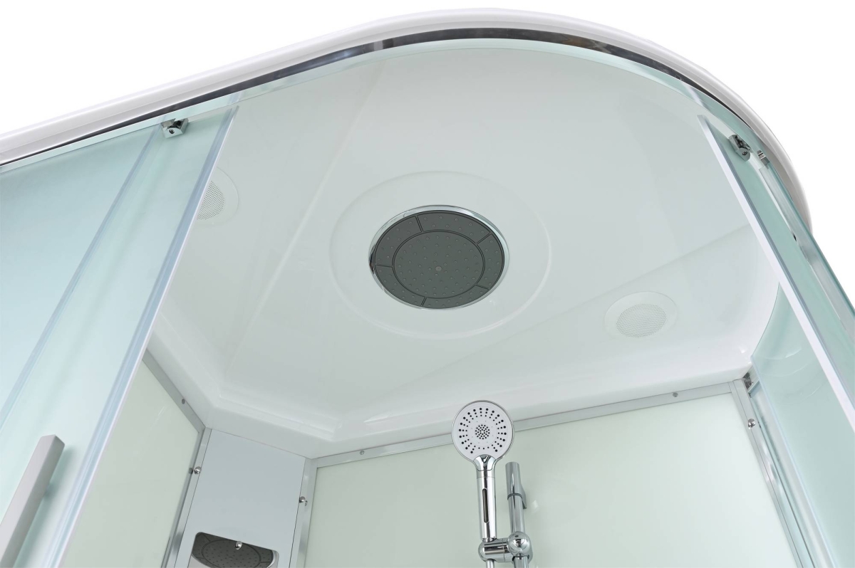Душевая кабина AvaCan EM5912L/EM5912R 78208/78202, 120 x 90 см, с крышей, поддон высокий, левая/правая, стекло матовое, профиль хром 