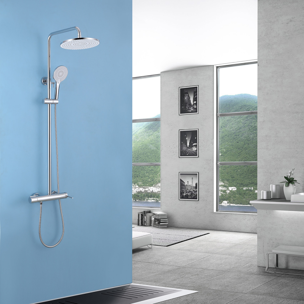 Душевая система Abber Emotion AF8816L, цвет хром 