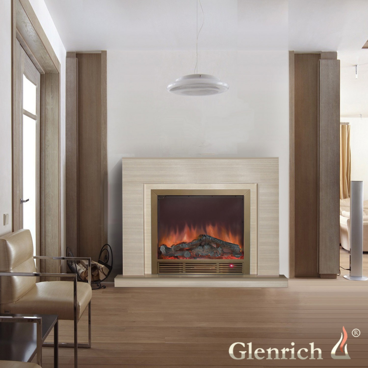 Электроочаг Glenrich Sharm 39BR 