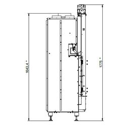 Каминная топка Palazzetti Ecomonoblocco WT 16:9F V12EPLUS 