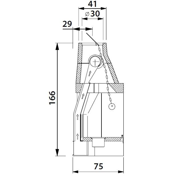Каминная топка Palazzetti VENTILPALEX VPX 9 