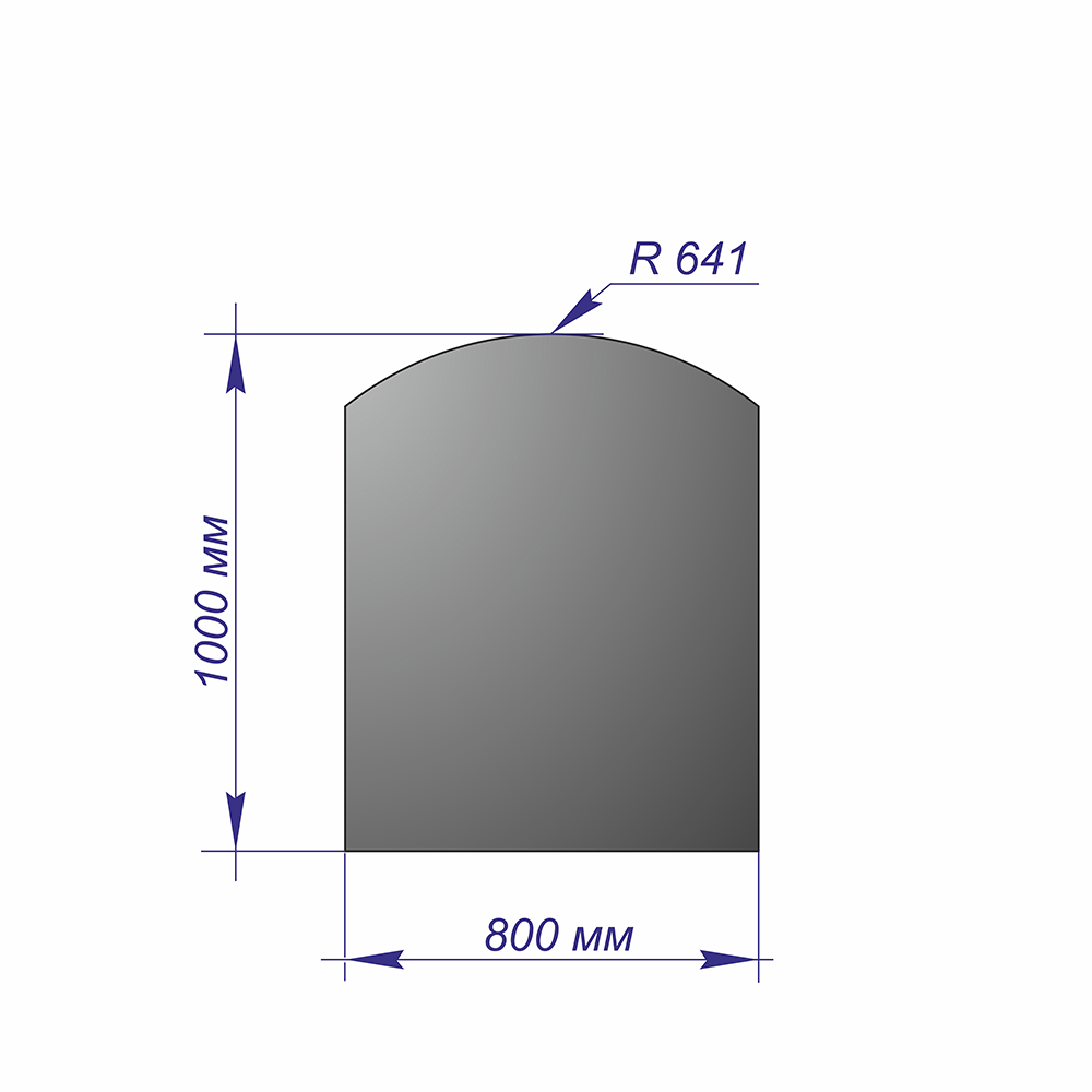 Лист напольный 1000*800*1,5 R641 медь 