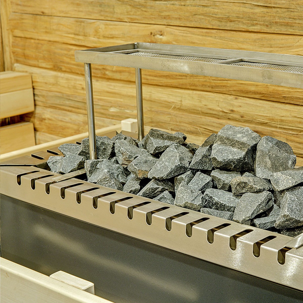 Печь с парогенератором для сауны Lang  SAUNA-therm Тип 104, 32 кВт (48-62 м³, 50 кг камней) 