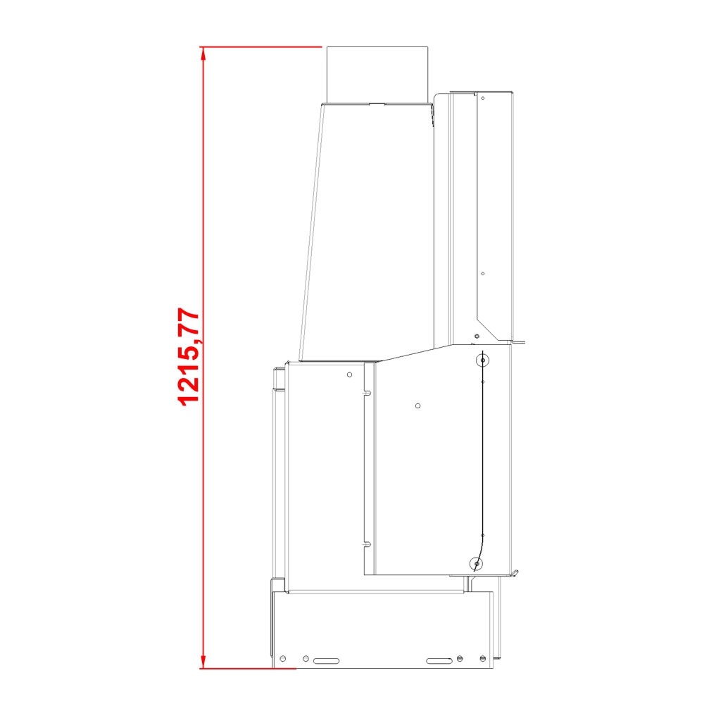 Каминная топка KW 120 SIMPLE FACE (Axis) 