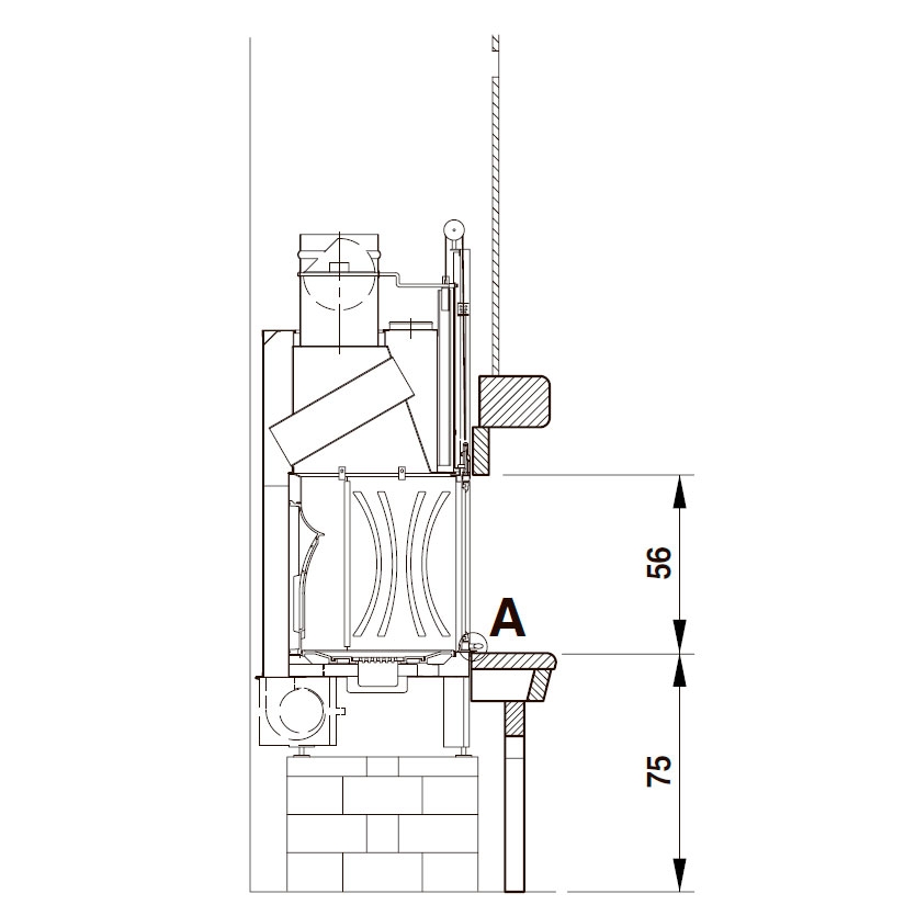 Облицовка Brunico (Palazzetti) 