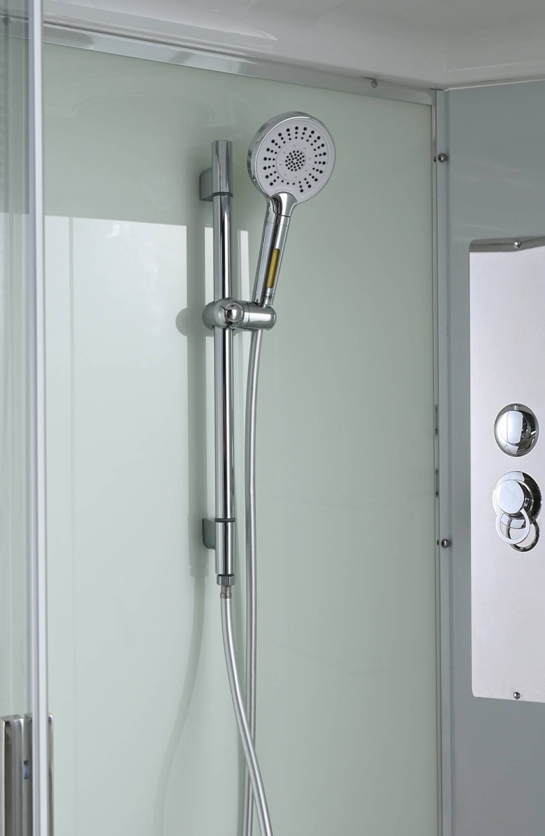 Душевая кабина Avacan K2090 78274, 90 х 90 см, с крышей, поддон низкий, стекло прозрачное, профиль хром 