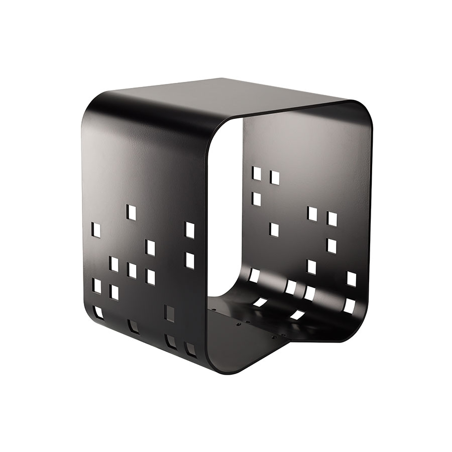 Пародушевая кабина Tylo STEAM VISTA 130 DOUBLE CORNER MATT BLACK (смеситель матово-черный, табурет и полка в комплекте) 