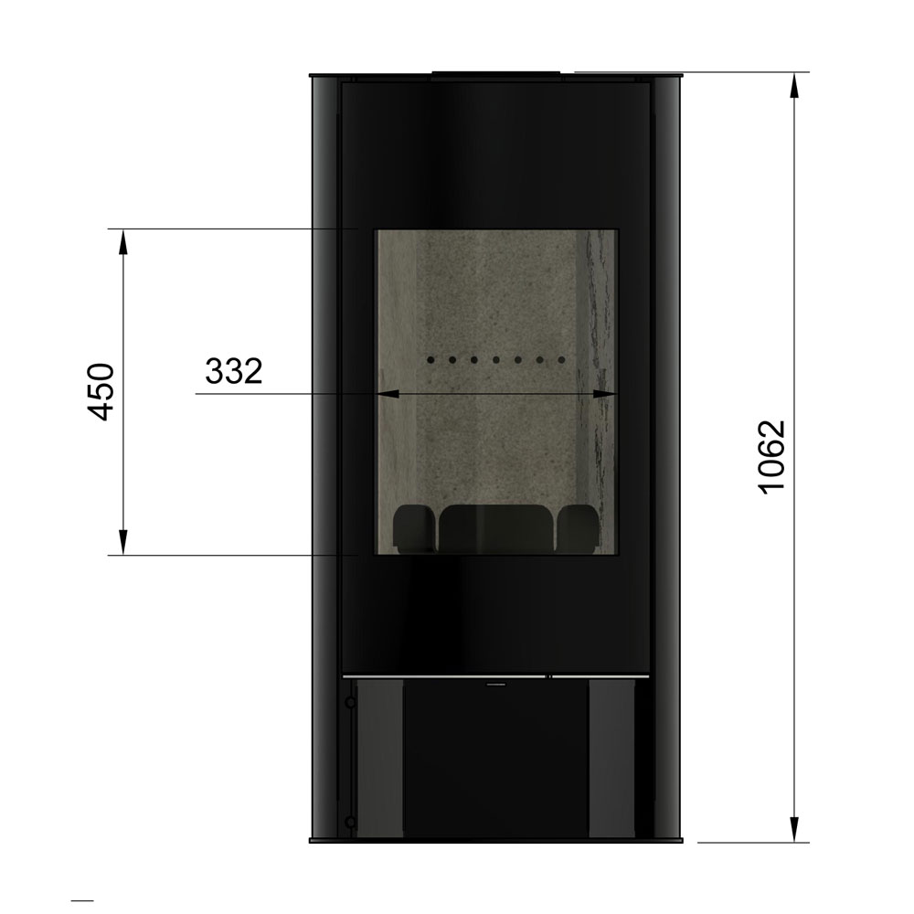 Печь ONIX R7 (KFS Stoves) 