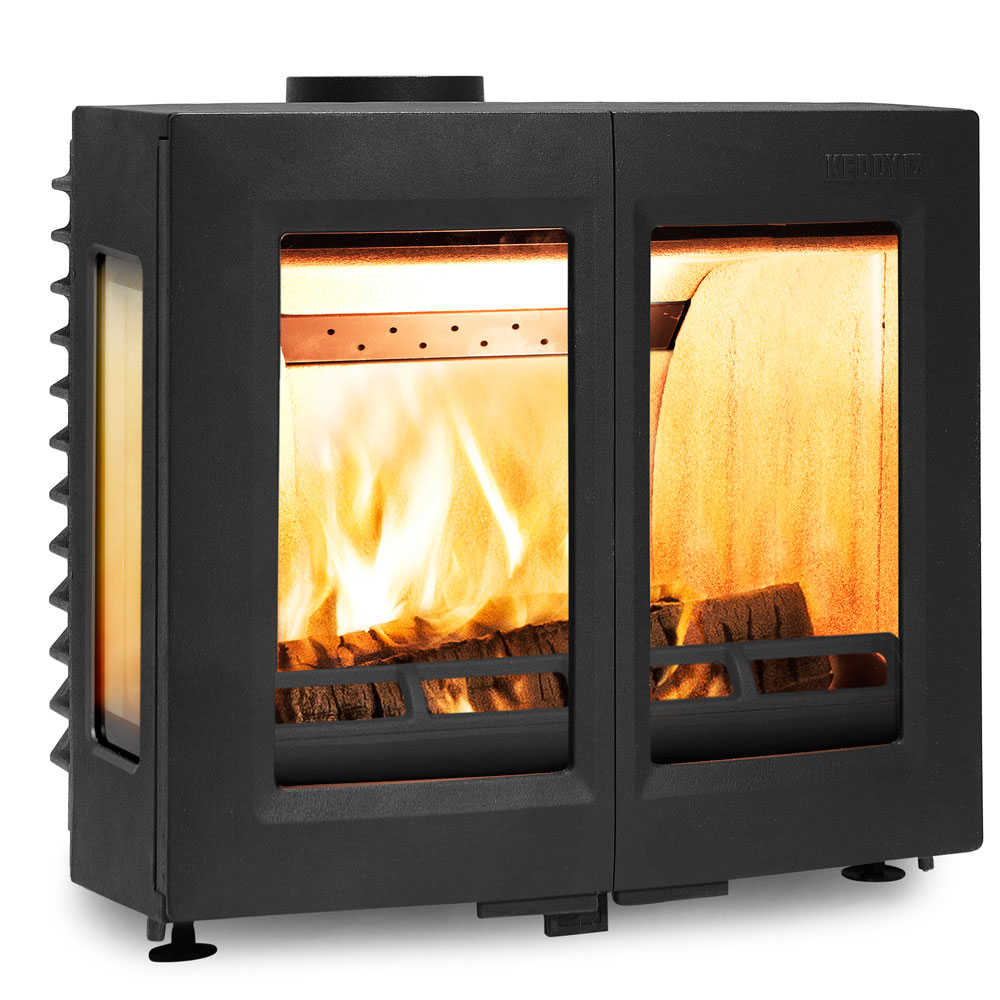 Каминная топка SK1001 + боковое стекло (Keddy) 