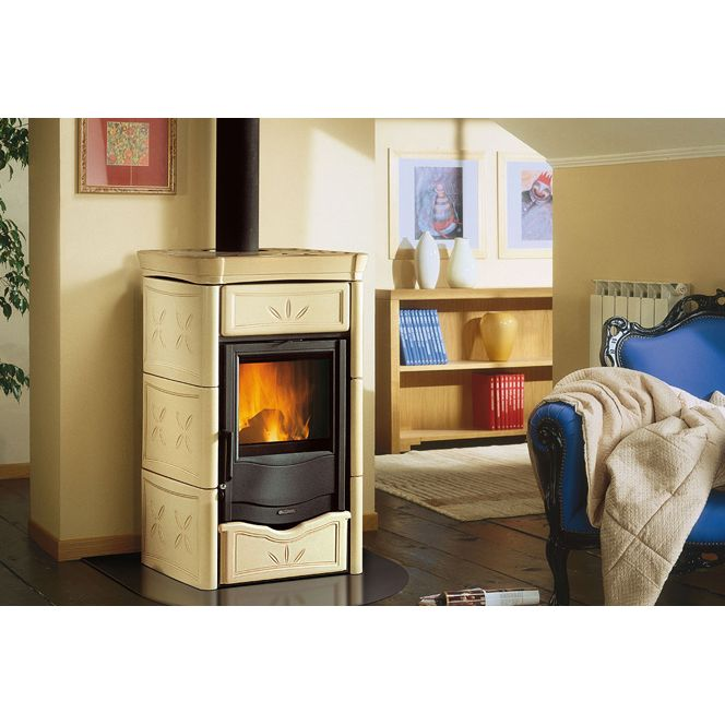 Печь La Nordica TermoNicoletta evo D.S.A. BO (бордовая) 