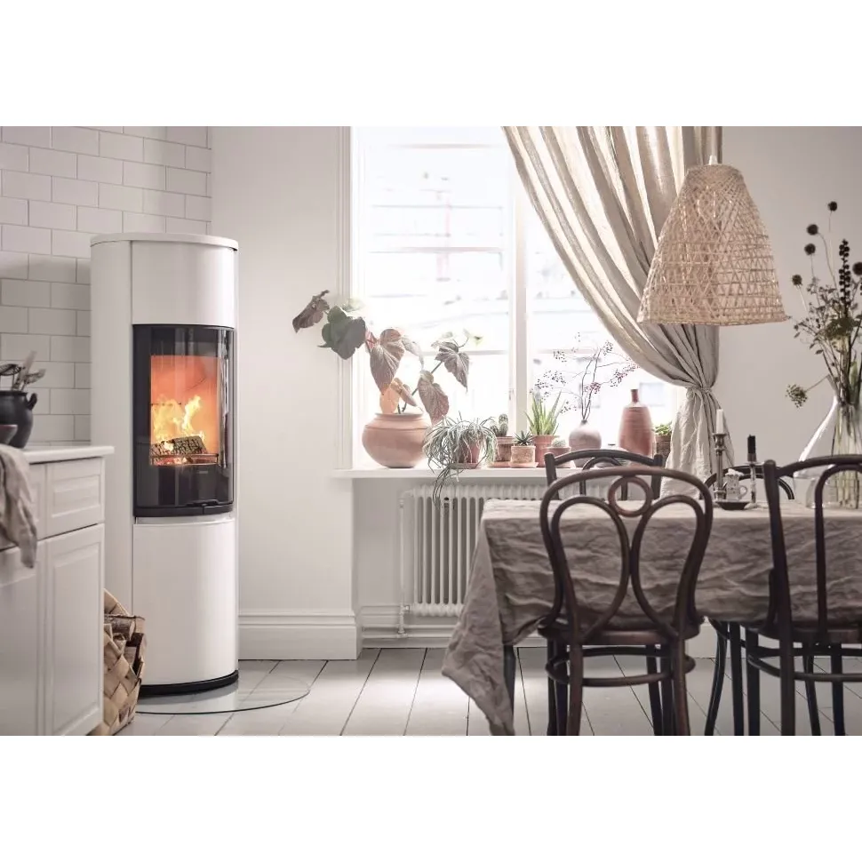 Печь камин Contura 690G:1 Style цвет белый 