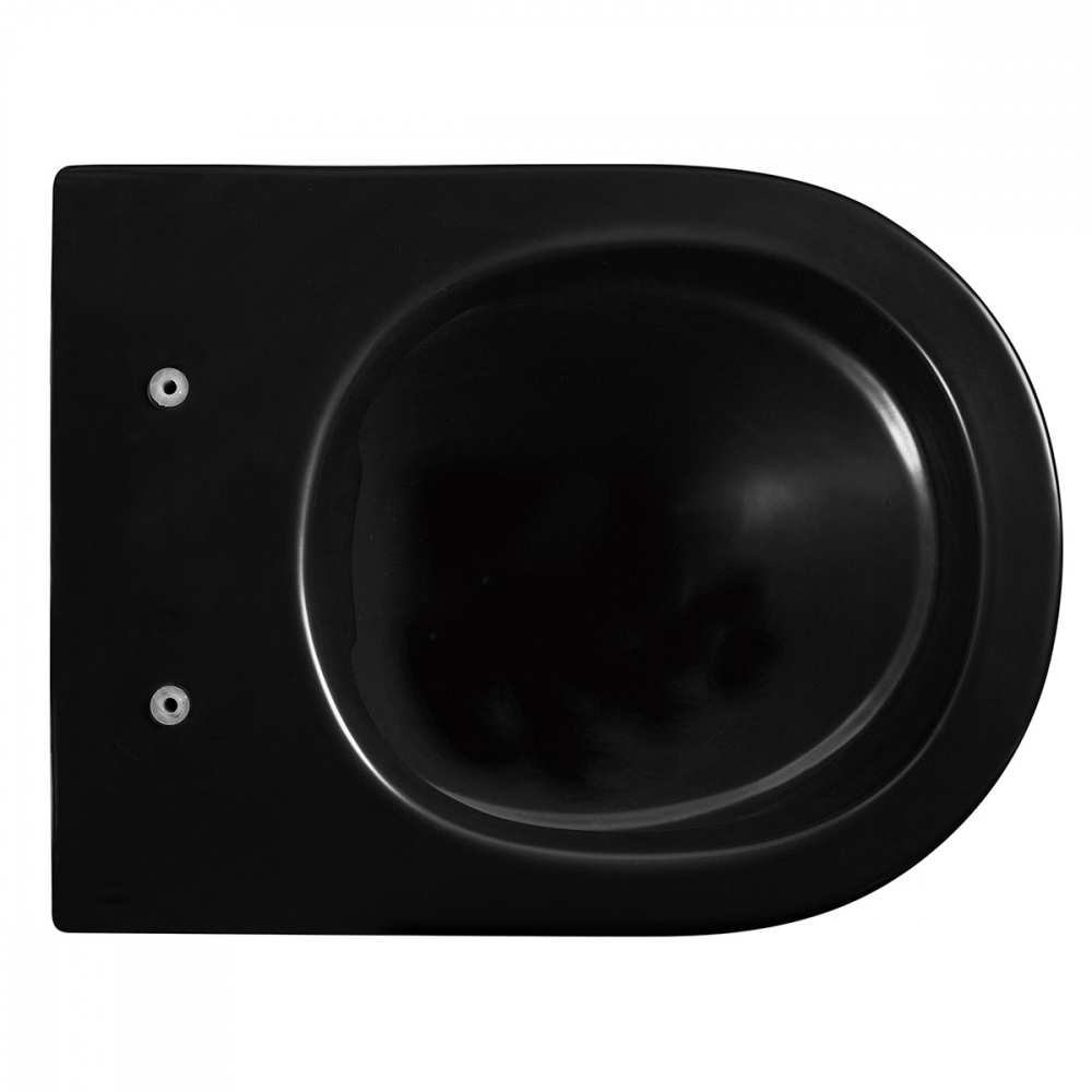 Инсталляция с унитазом Abber Bequem AC1100MB-AC0105-AC0121MB, сиденье микролифт, клавиша смыва черный матовый, черный матовый, комплект 