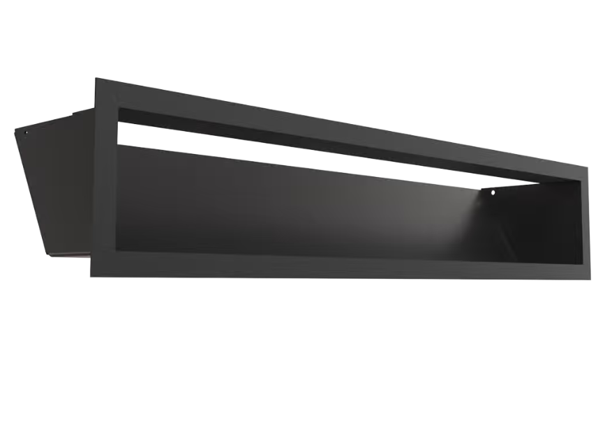 Решётка Kratki Luft 12x60 черная 