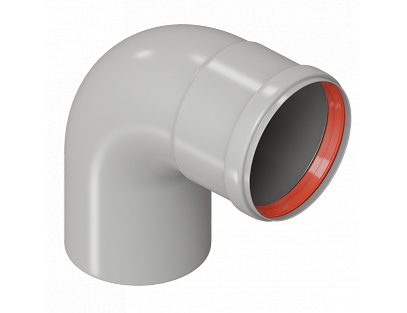 Колено Royal Thermo диам. 80 MF 90гр 