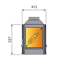Каминная топка LCI 5 G4 (Liseo Castiron) 