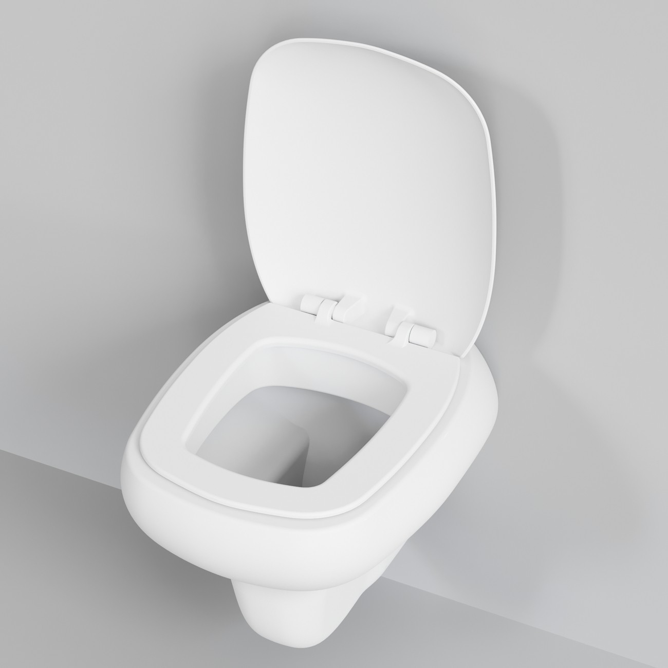 Унитаз Diamond 123T20101R (530*405*375) МАТОВЫЙ БЕЛЫЙ подвесной БЕЗОБОДКОВЫЙ, 1 место 