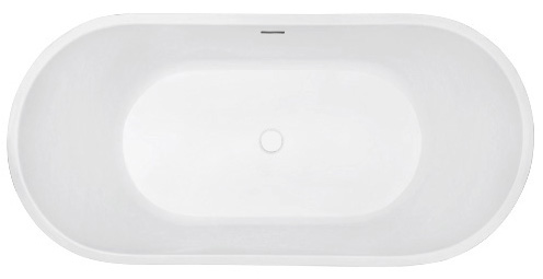 Ванна акриловая Abber AB9203-1.5 150 х 80 x 60 см отдельностоящая, белая 